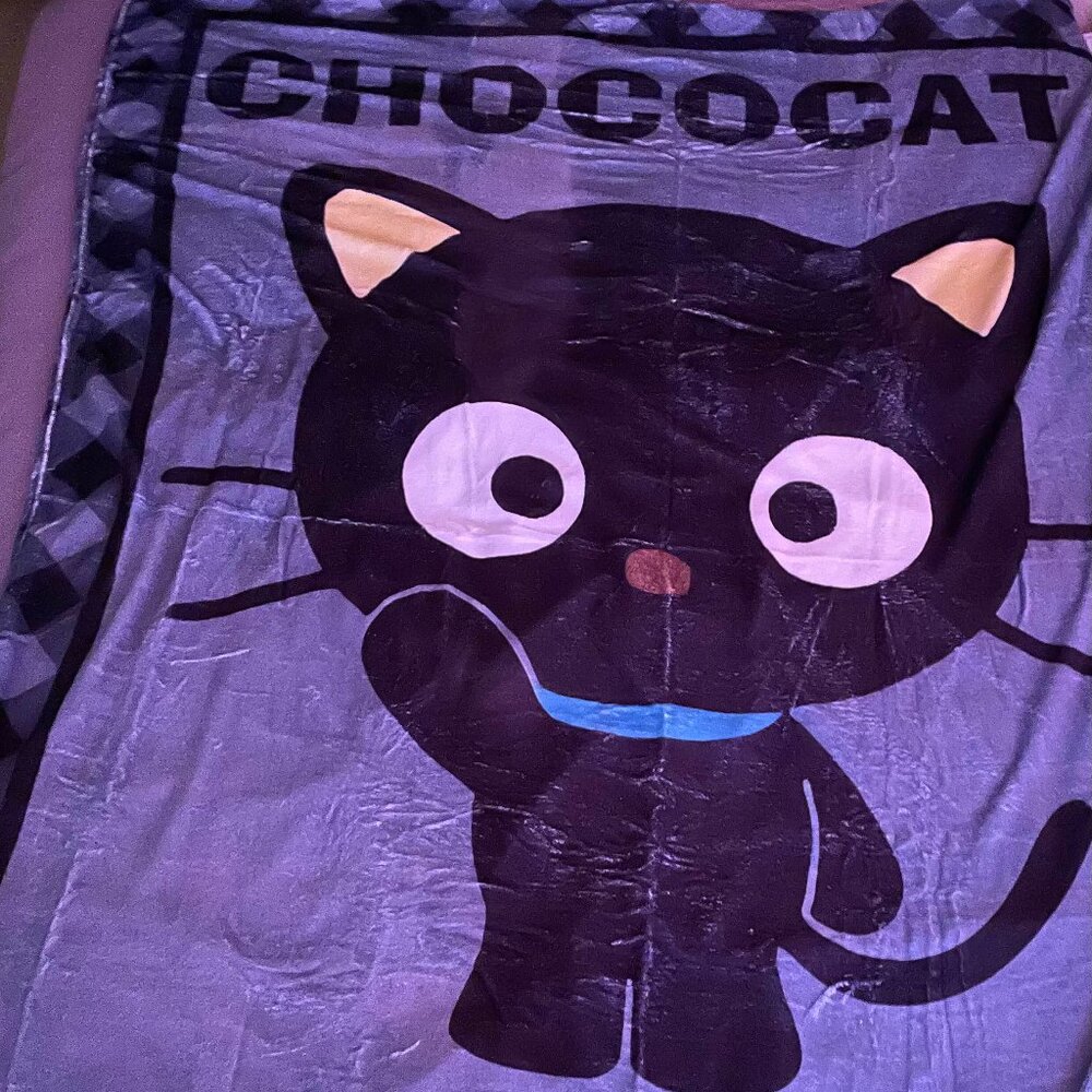 Sanrio Chococat Throw Blanket - Picture 2 of 2